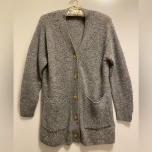 Everlane Oversized Alpaca Cardigan